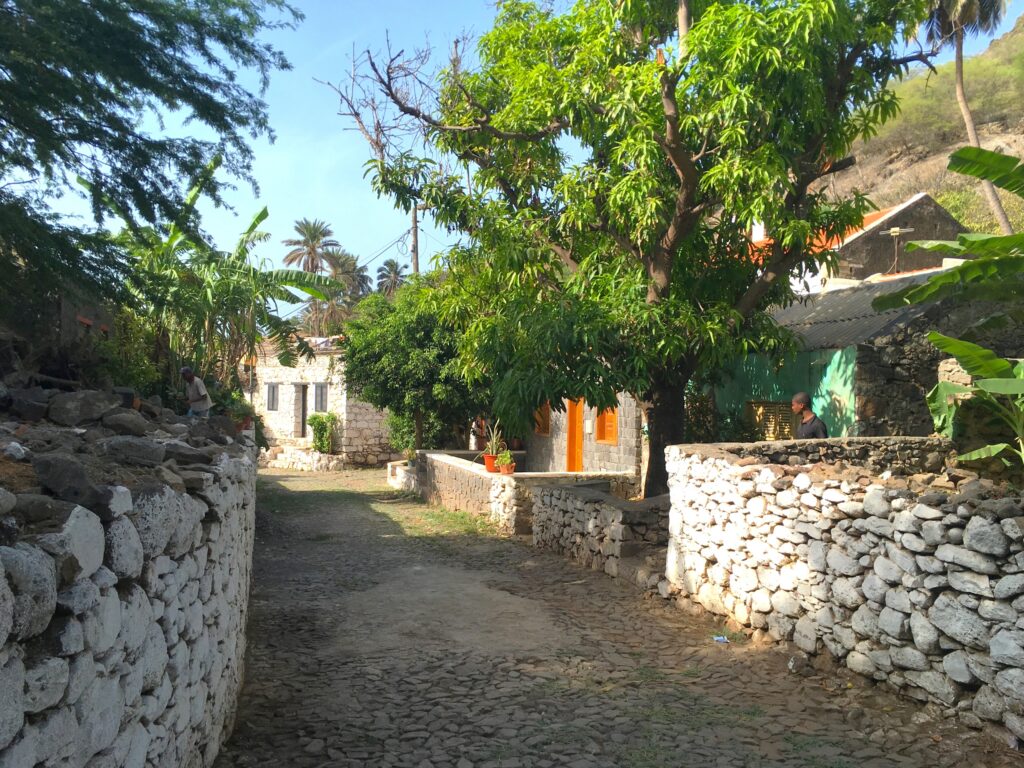 Rua Banana on Santiago, Cape Verde
