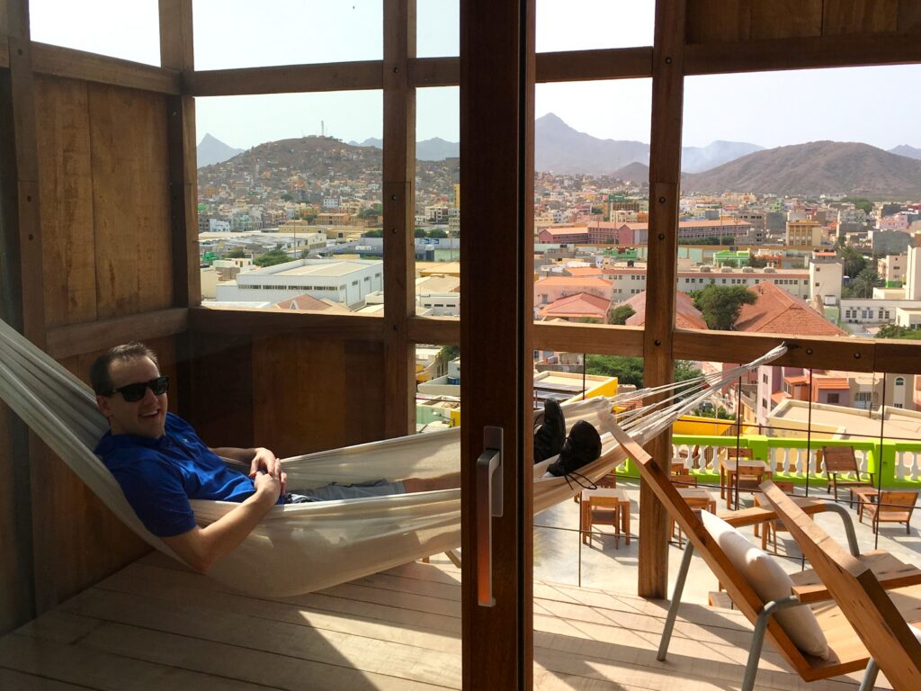 Jake in Mindelo on Sao Vicente