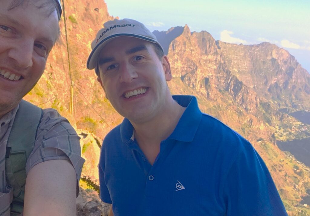 Jake and Max in Cape Verde
