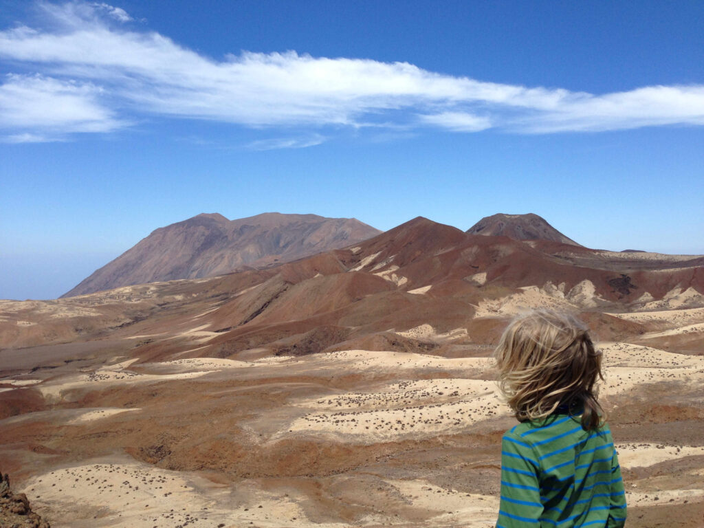 Ian's family holiday on Santiago in Cape Verde