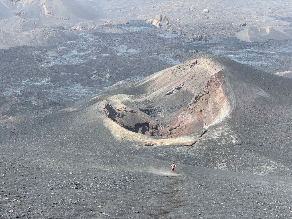 Descending Fogo Volcano 