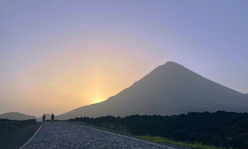 Walking to Fogo Volcano from Casa Marisa