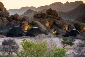 Prepare to be spellbound at Ai Aiba Rock Painting Lodge in Namibia