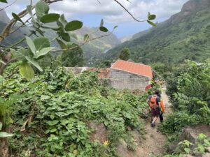 Walking in the Serra Malagueta on Santiago