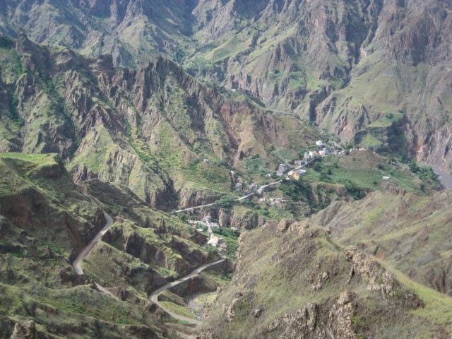 Mountain road Santo Antao. Cape Verde Holidays www.capeverdechoice.com