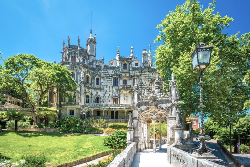 Portugal Lisbon Sintra Quinta da Regaleira 