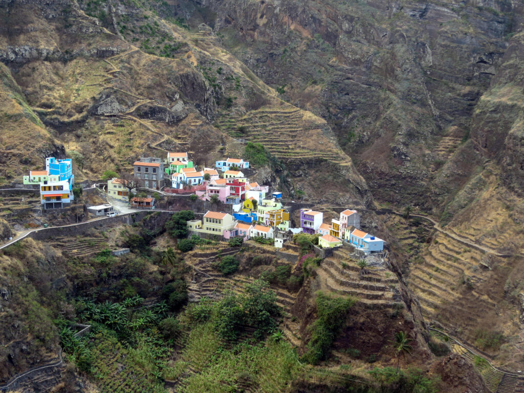 Fontainhas on Santo Antoa - Cape Verde