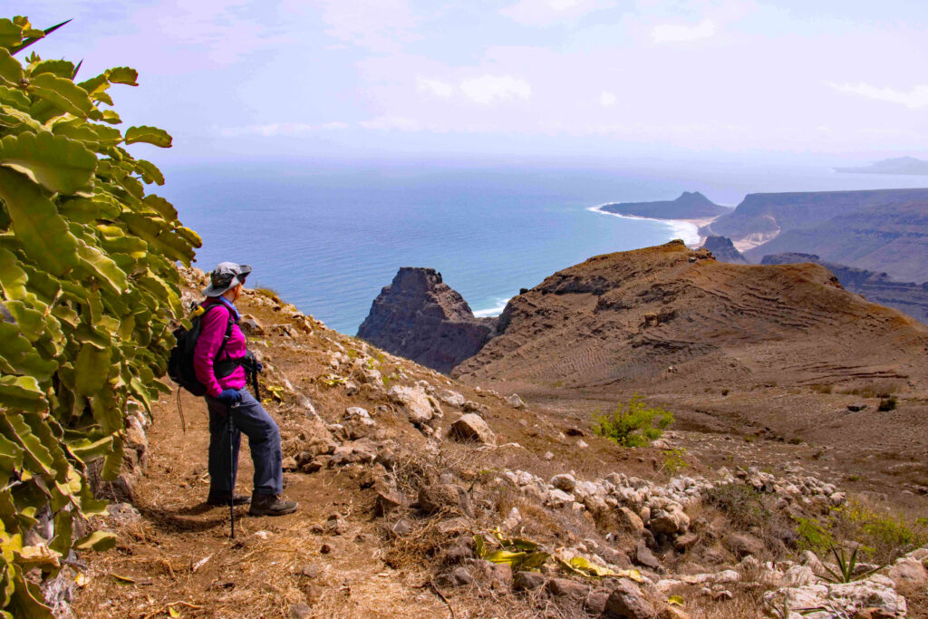 Monte Verde, the highest point on Sao Vicente in Cape Verde
