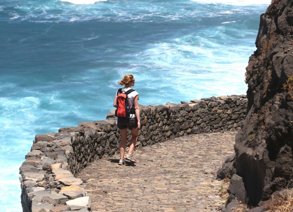 Cape Verde coastal walk on Santo Antao